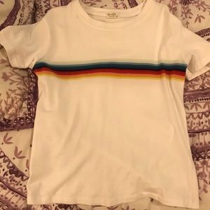 Brandy Melville Rainbow Shirt